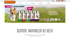 Desktop Screenshot of biofooddiervoeding.nl